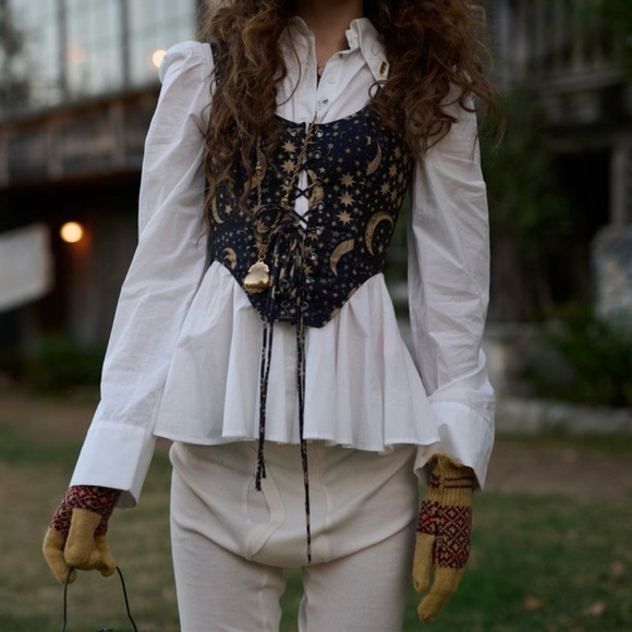 Selkie Starry Night corset - Picture 6 of 6